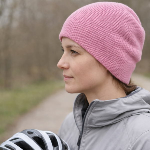 czapka merino pod kask