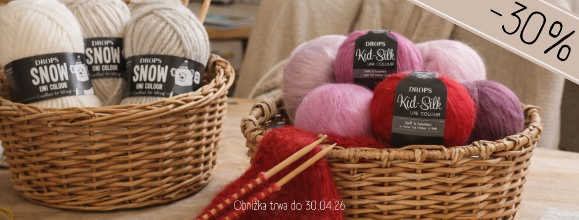 Drops Super Sale - promocja na włóczki wełniane