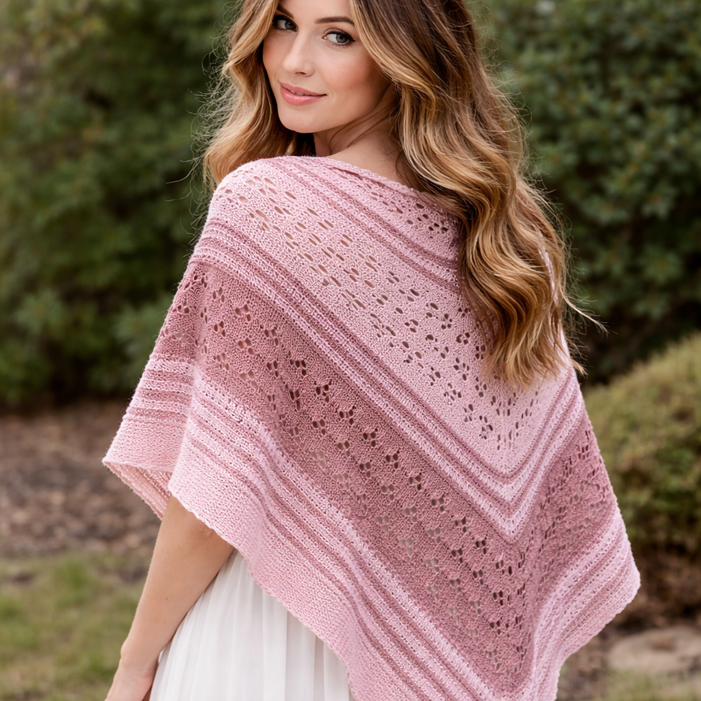 Jak nosić dużą chustę z wełny?