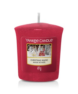 Mała świeczka zapachowa Votive Yankee Candle CHRISTMAS MAGIC