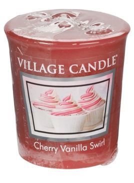 Votive świeczka zapachowa Village Candle Cherry Vanilla Swirl
