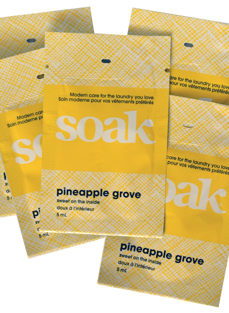 Ekologiczny płyn do delikatnego prania SOAK saszetka 5 ml Pineapple grove