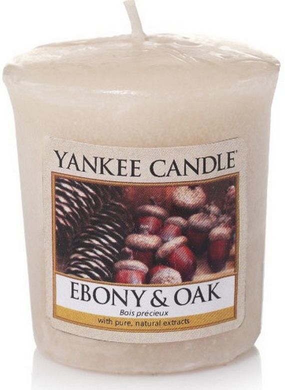 Sampler świeczka zapachowa Yankee Candle Ebony & Oak 