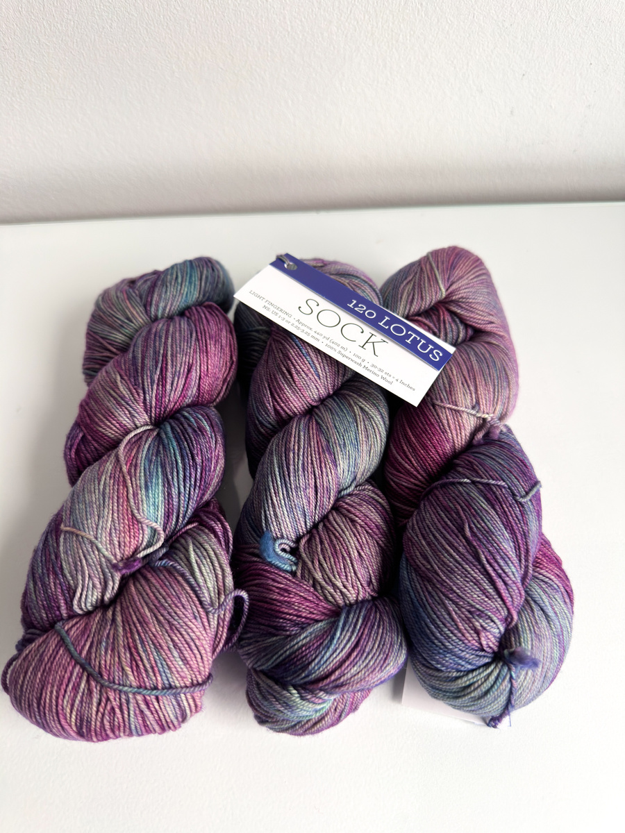 Włóczka skarpetkowa Malabrigo SOCK SW120 LOTUS