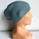 VARELLA Merino Wool Beanie 100% Baby Merino 43 Jasny Morski