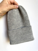 VARELLA Beanie 100% Baby Merino Wool 22 Light Grey Winter
