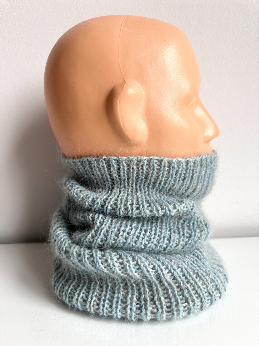 Ręcznie robiony KOMIN AUREA 100% Baby Merino plus moher i jedwab - WYBIERZ KOLOR