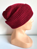 VARELLA 2.0 – czapka merino beanie wywijana 100% baby merino SW033 Cereza