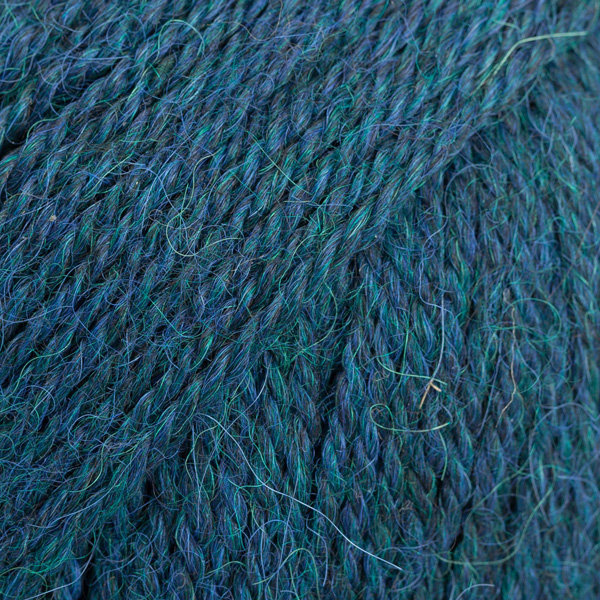 KIARA Alpaca Beanie 100% 7240 petrol blue