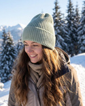 VARELLA Turn-Up Beanie 100% Baby Merino Wool