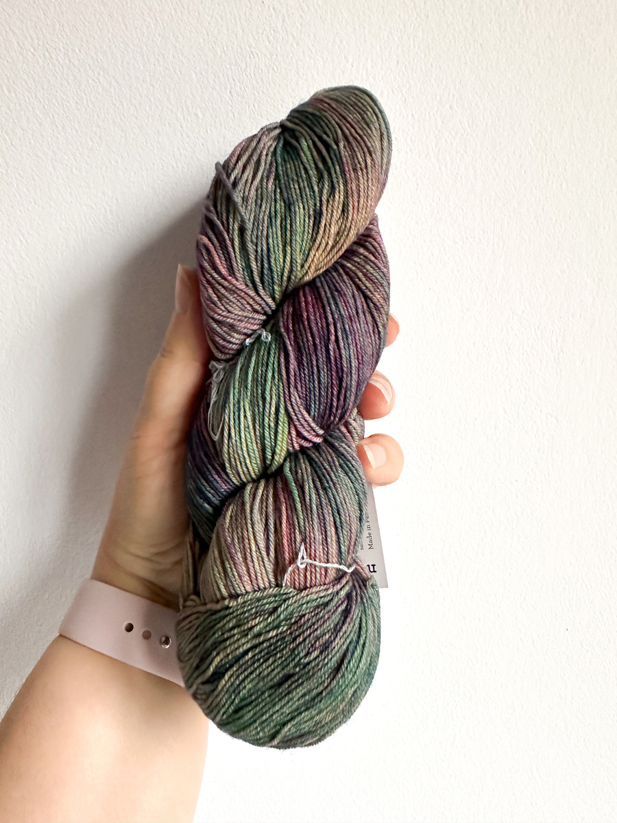 Ręcznie farbowana włóczka Malabrigo ULTIMATE SOCK merynos z nylonem US866 Arco Iris