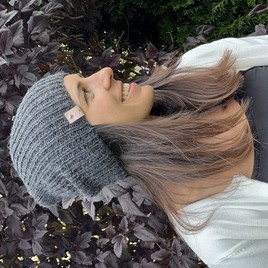 KIARA – czapka beanie z alpaki 100% 506 Ciemny Szary