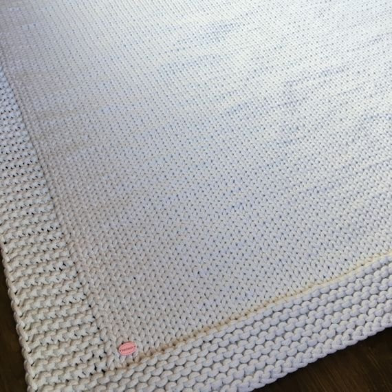 Ręcznie robiony Dywan ze sznurka bawełnianego MARIA