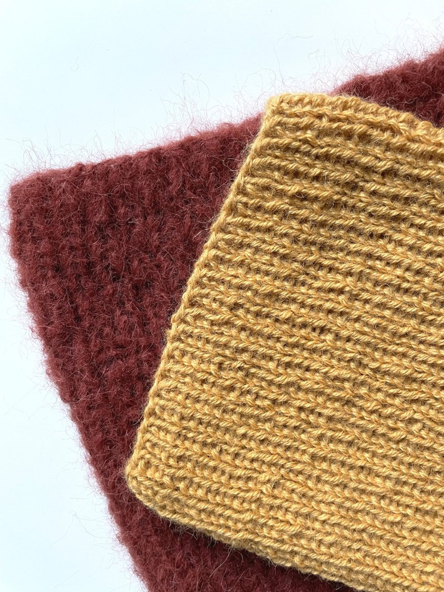 KIARA Damenmütze aus Alpaka 100% Alpaka 2923 Goldgelb Beanie