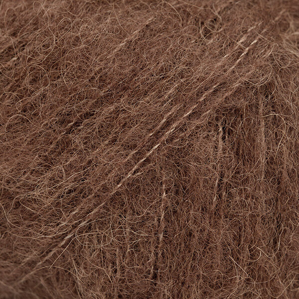 Włóczka Drops Brushed Alpaca Silk 38 czekolada