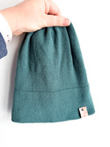 Beanie aus 100% Baby Merino – 66 „Nebliger Wald“