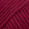 JANKA – gruba czapka zimowa damska z wełny owczej 121 rubinowy
