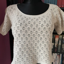 Ręcznie robiona bluzeczka bawełniana handmade