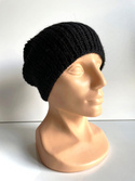KIARA Beanie-Mütze aus Alpaka 100% Alpaka 8903 Schwarz