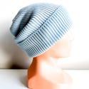 VARELLA – czapka z wełny merino baby merino 11 Błękitny Stalowy