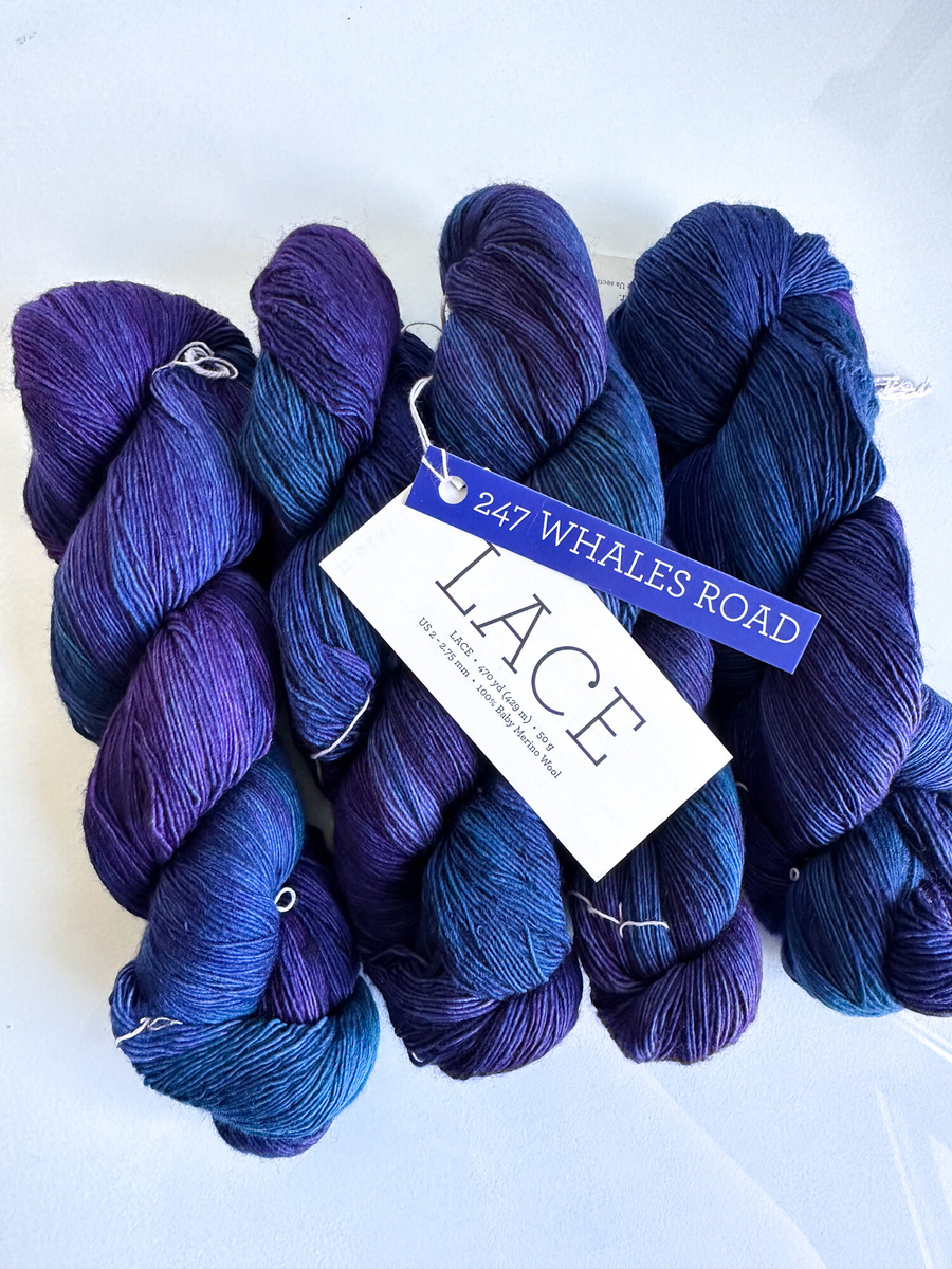 Wełna merynosów Malabrigo LACE LMBB247 Whale's Road