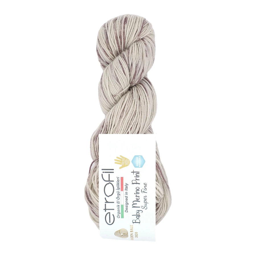 Włóczka Etrofil 100% Baby Merino Print 114