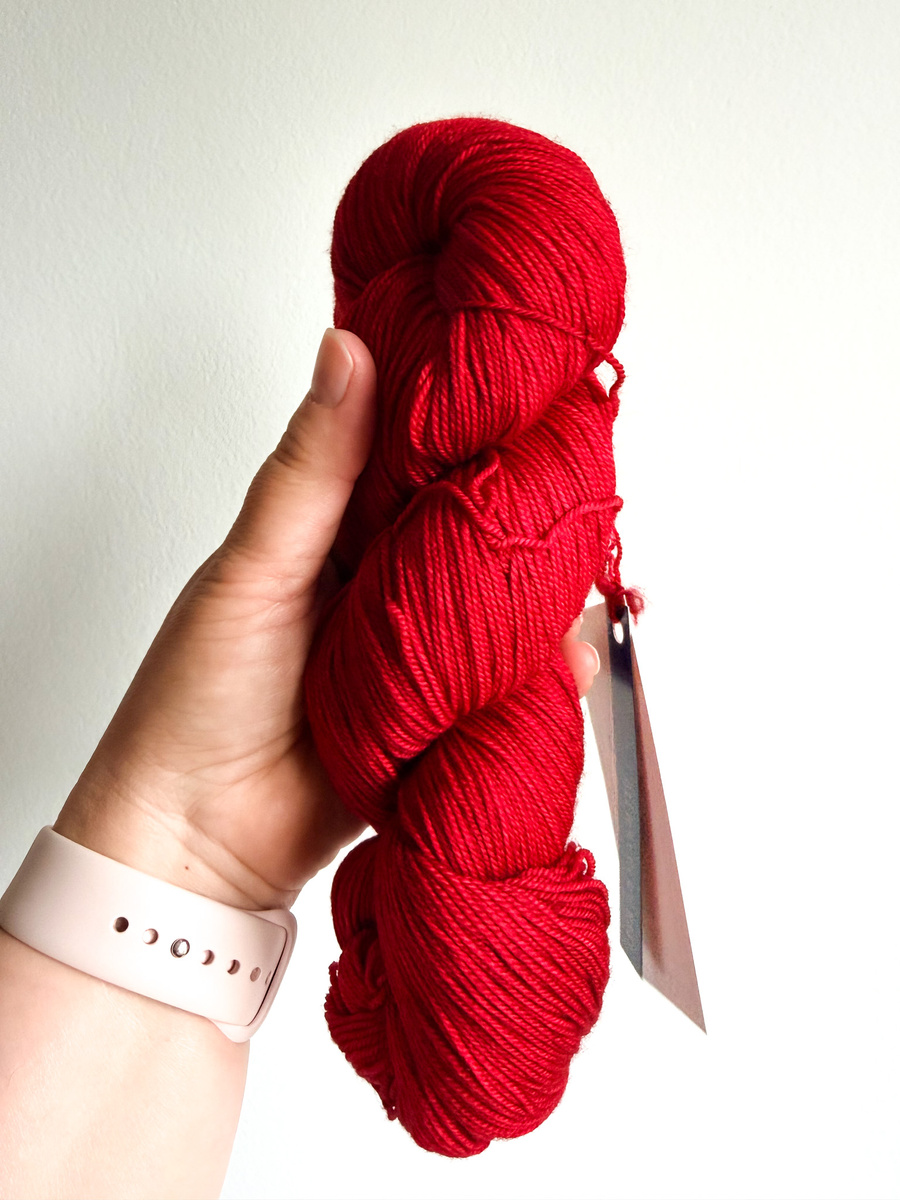 Włóczka skarpetkowa Malabrigo SOCK SW611 RAVELRY RED