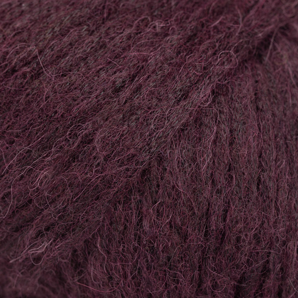 CHMURKA Handmade Alpaca Beanie 58 Ciemne Winogrona