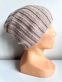 HELLI – czapka zimowa merino beanie 100% Baby Merino 59 pszeniczny unisex