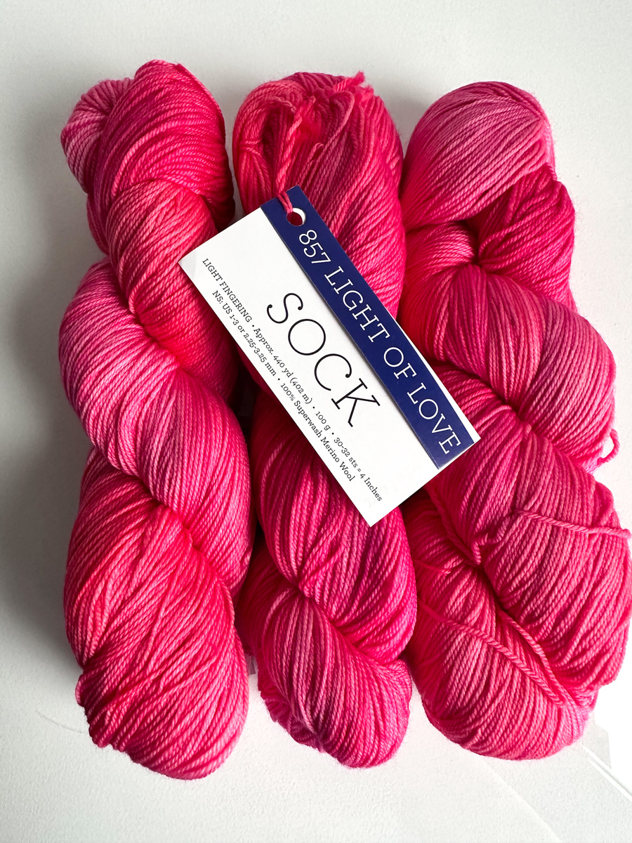 Włóczka skarpetkowa Malabrigo SOCK SW857 LIGHT OF LOVE