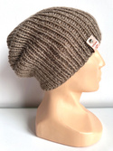KIARA Alpaca Beanie 100% Alpaca 618 Nugat Beige