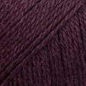 KIARA Beanie-Mütze aus 100% Alpaka 9044 ciemne winogrona