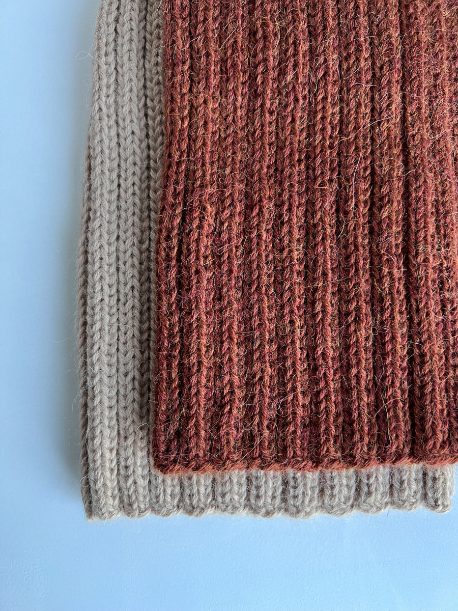 LAURIN – czapka z alpaki damska 9025 orzechowy