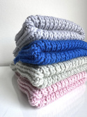 JANKA – gruba czapka zimowa beanie 100% wełna owcza 15 Ciemnoniebieski