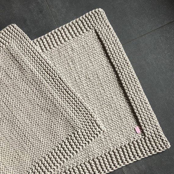 Ręcznie robiony Dywan ze sznurka bawełnianego MARIA