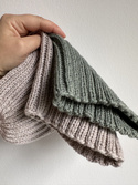 HELLI – czapka zimowa merino damska 100% Baby Merino 50 Zielona Szałwia