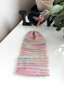 VARELLA Beanie-Mütze aus Merinowolle 100% Baby Merino 105 Magiczna Beza