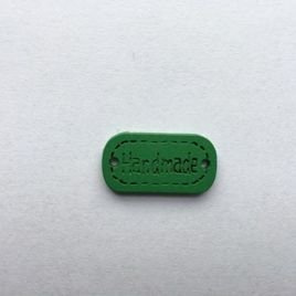 Guzik drewniany Handmade 2,5 cm Zielony