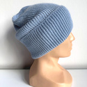 HELEN Beanie 100% Alpaca 6205 Blue