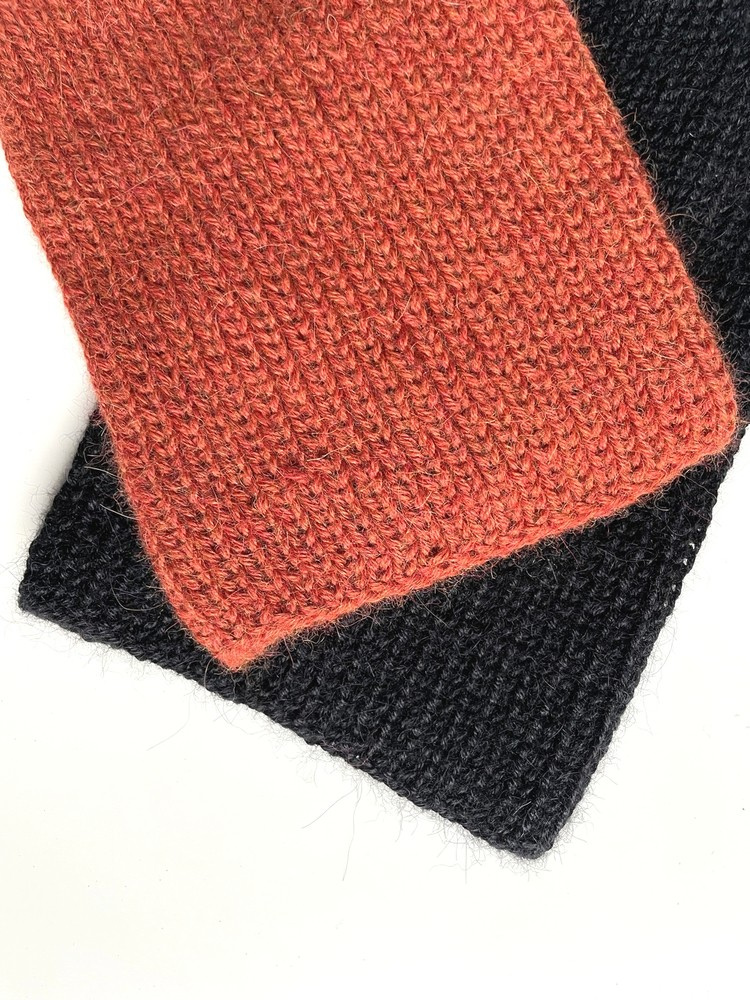 KIARA Women's Alpaca Beanie 100% Alpaca 2925 Rdza