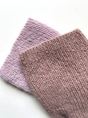 AUREA – ręcznie robiona ciepła czapka merino beanie damska 49/41 Pustynna Róża