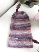 Handmade Czapka damska AUREA 100% Baby Merino plus moher i jedwab 03/29 Wanilia