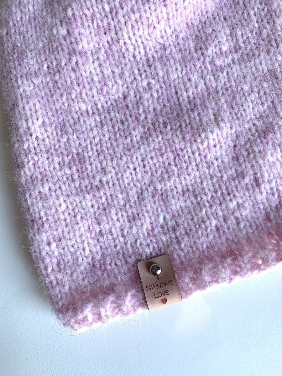 CHMURKA Alpaca Beanie 08 Light Pink