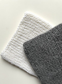 KIARA Beanie-Mütze aus 100% Alpaka 101 Weiß