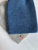 NANA – czapka beanie z wełny baby merino 42 Petrol