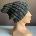 HELLI Unisex Merino Wool Beanie 100% Baby Merino 20 Dark Grey
