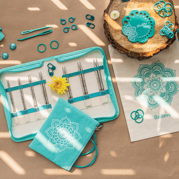 Zestaw drutów stalowych wymiennych KnitPro Mindful Believe