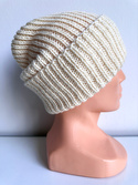 NANA – czapka wywijana baby merino 02 Ecru