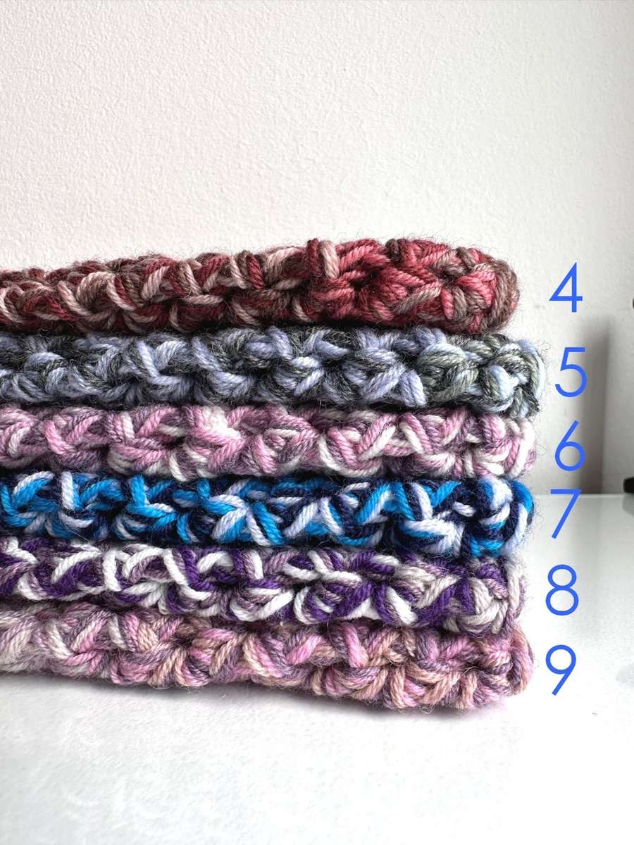 Nitkowe Love – czapka beanie z wełny baby merino 100% multicolor 4, jesienno-zimowa