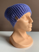 NANA – czapka beanie z wełny 100% Baby Merino 25 Lawenda
